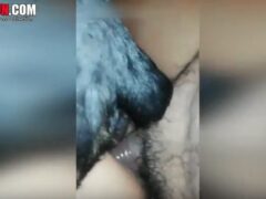 Naughty girl loves to fuck her husband and his perverted dog